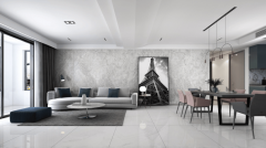 其产物努力于再现天然石材的澎湃气焰取